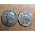1983d USA Washington $1/4 Quarter Coin