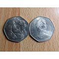 GB 1973 Elizabeth II 50p EEC Coin High Grade AU