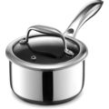 Hexclad Hybrid Nonstick 1-Quart Saucepan with T...