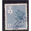Northern Ireland GB 1984 17p Grey Blue Machin N...