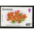 Ascension 1981 Flowers 40p Bougainvillea Unmoun...