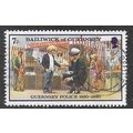 GUE 1980 7P 'GUERNSEY POLICE' FINE USED (EBID52...