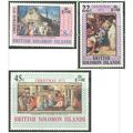 British Solomon Islands 1973 - SG247/9 - Christ...