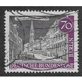 BERLIN -1962 70pf 'OLD BERLIN SERIES' FINE USED...