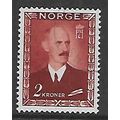 NORWAY 1946 KING HAAKON VII 2k BROWN SG 382 FIN...