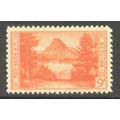 748 9c Glacier National Park Almost Very Fine M...