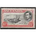 Ascension Island 1938 SG40 1 1/2d Black & Vermi...
