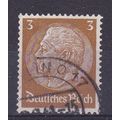 GERMANY 1933 3RD REICH HINDENBURG 3pf USED WMK ...