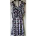 NWT Stella Morgan dress size 12 multi grey slee...