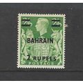 BAHRAIN 1948 2R ON 2/6 YELLOW GREEN LMM