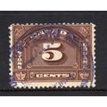 Canada - 5c Brown Customs Duty Stamp, Used