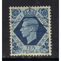 GB 1939 KGV1 10d Turquoise Blue SG 474 ( G867 )