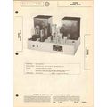 FISHER model 50-A 9 tube 40 watt audio amplifie...