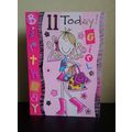 Age 11 Birthday Card - Girls - 007