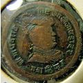 1913 India(Gwalior)-1/4 Anna-Fine details