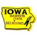 Iowa The Hawkeye State Fridge Magnet