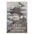 Let Us Go Forward Together Winston Churchill WW...
