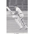 Dennis Amiss Cricket Card Hand Signed Limited E...