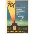 Canada Postcard - Trans Canada Airlines Poster ...