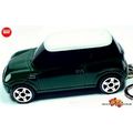 RARE KEYCHAIN GREEN WHITE MINI COOPER BMW CUSTO...