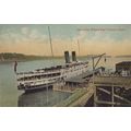 ZAYIX Great Lakes Steamer Lewiston Wharf and To...