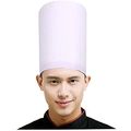 White Chef Hat 9". Pack of 24 Paper Chef Hats f...