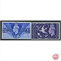 1946 Victory SG491-492 Unmounted Mint