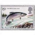 Great Britain 1983 British River Fish 15½p Atla...