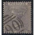 1862 SG84 6d Lilac Wmk Emblems Fine Used ..
