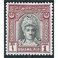 Bahawalpur 1948 SG21 1a Black & Carmine Mounted...
