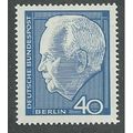 BERLIN - 1964 40pf U/M 'PRES. LUBKE' (EBID42-412)