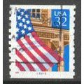 Used 2913 32c U.S. Flag Over Porch Fine CNS 666...