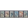 France Stamps Scott #B359 To B364, Mint Lightly...