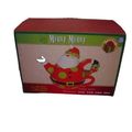 Merry Merry Santa Ceramic Tea Pot