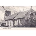 Barlaston Church Staffordshire Postcard (STS71871)