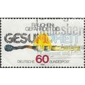 GERMANY, Anti-smoking Campaign, white 1984, 60pf