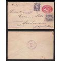 Guatemala #EN17 to Mazatenango REGISTERED 1893 ...