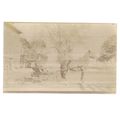 HORSE AND TRAP real photograph unused antique p...