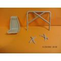 1/25 Scale Racing Seat Roll Bar and Seat Belts New