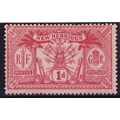 New Hebrides 1921 - sg36 - 1d scarlet - VLMM (r...