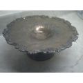 Viking plate silver compote
