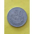 Umlaufmünze Polen 50 Groszy 1974