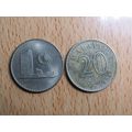Malaysia 1973 20 Sen Coin