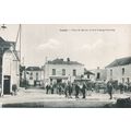 49 - Candé - PLACE DU MARCHE ET RUE BRESSAY DUP...