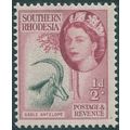 Southern Rhodesia 1953 ½d grey-green & claret S...