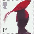 Great Britain 2001 Fashion Hats 1st Toque Unmou...