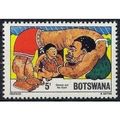 Botswana QEII 1980 Folktales 5t Chiwele & Giant...