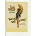 VOULEZ-VOUS DANSER AVEC MOI? Brigitte Bardot Po...