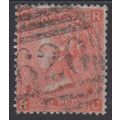 1869 Sg94 4d vermilion plate 11 fine used (R C)...