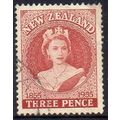 New Zealand 1955 Postage Stamp Centenary - QEII...